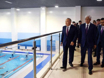 Назарбаев: Менің отбасым және жақындарым осы спорт кешенін арнайы сіздердің игіліктеріңіз үшін салды.