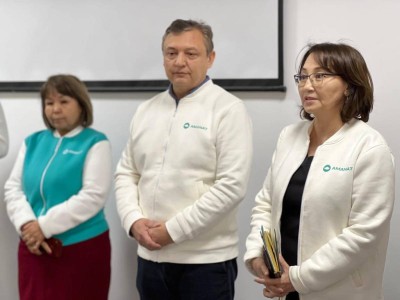 Жаңаөзендегі кездесу.