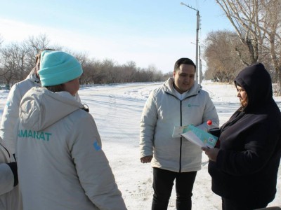 «АМАNАТ» партиясы өкілдерінің сайлауалды үгіт-насихат жұмыстары жалғасуда.