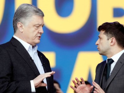 Порошенко мен Зеленскийдің дебаты өтті.