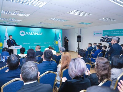 Жыл басынан бері 29 мыңнан астам адам «AMANAT» партиясының қатарына қосылды.