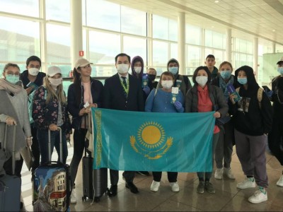 Испаниядан Қазақстанға 150 ден астам адам келді.