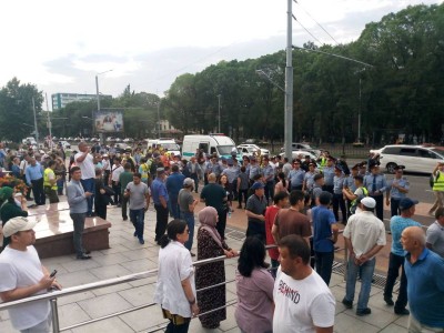 6 шілдедегі митингіде 100-ден аса адам ұсталды — ІІМ.