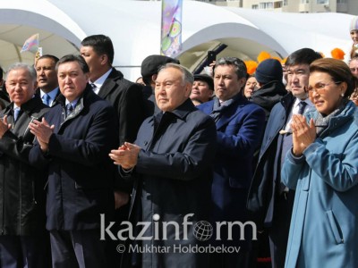 «Тәуелсіздігіміз үшін қазақ ешқашан қасық қанын аямай, оны көздің қарашығындай сақтайды».