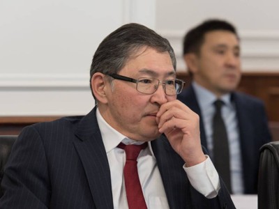 Үкімет отырысында Ерлан Сағадиев кітап оқып отырыпты.