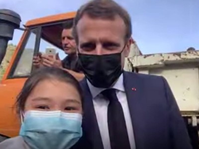 Франция президенті қазақ отбасының ерлігіне таң қалды.