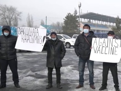 Талдықорғанда митингке шыққандар сотпен ескерту алды.