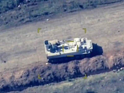Әзербайжан Арменияның бронотехникасын жойды (видео).