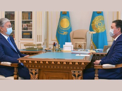 Үкімет басшысы президентке коронавирусқа қатысты ахуалды баяндады.