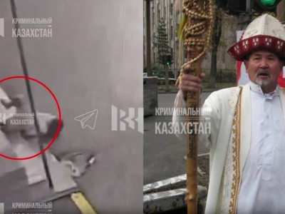 Амантай қажы әйелдің жамбас сүйегін сындырды (Видео)