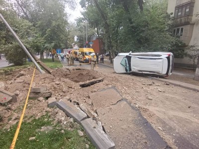 Алматыда жер асты газ құбыры жарылды