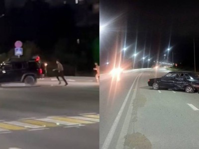 Қостанайда мас жүргізушіні қуған полицейлер нағыз триллер түсіргендей болды