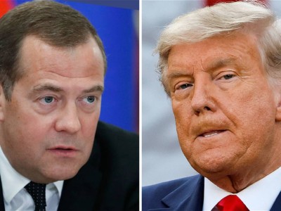 «Байқап сөйле». Трамп Медведевке ескерту жасады
