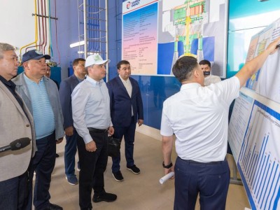 Олжас Бектенов Түркістан облысының су шаруашылығы инфрақұрылымының жағдайымен танысты