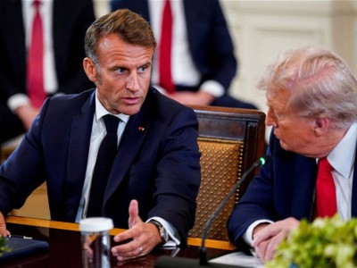 Трамп пен Макрон арасында Палестина мәселесіне байланысты келіспеушіліктер туындады