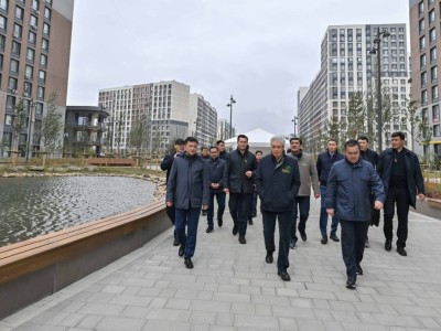 Президент Астанадағы Greenline бульварын аралап көрді