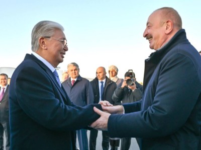Ильхам Әлиев Қазақстанға мемлекеттік сапармен келді