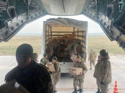 Қазақстаннан Ауғанстанға гуманитарлық жүк тиелген ұшақ аттанды