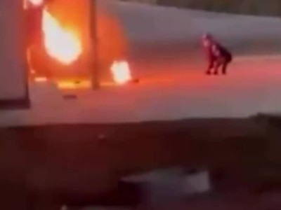 Маңғыстауда ер адам полиция бекеті алдында өзін өртемек болды