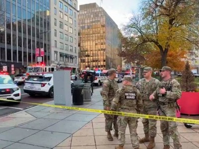 Ақ үй маңында атыс болып, екі әскери жараланды