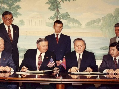 Тәуелсіздік кезеңіндегі Қазақстан: қауіпсіздік, диалог және жаһандық жауапкершілік