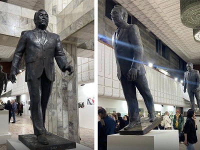 Қазақстан "Қаңтардан" сабақ алды ма?: Назарбаевтың күйреуі - мүсіндер сериясы Алматыда орнатылуы тиіс еді