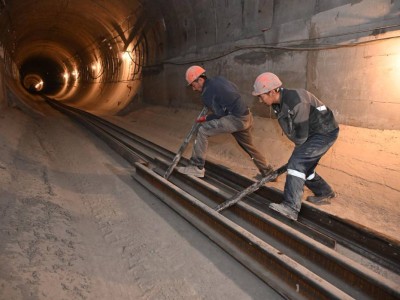 «Қалқаман» метро бекетінің құрылысы шешуші кезеңде