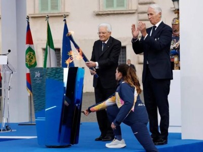 Римде 2026 жылғы қысқы Олимпиада ойындарының алауы жағылды