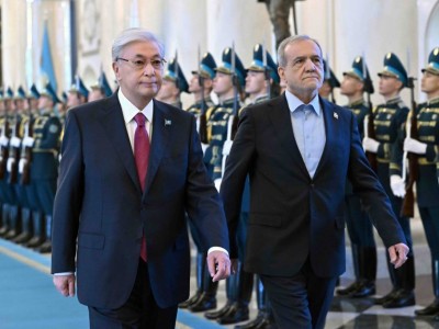 Астанаға Иран президенті Масуд Пезешкиан іс-сапармен келді