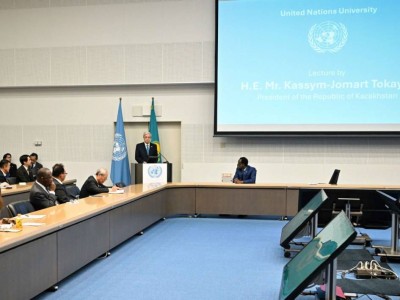 Тоқаев Алматыда БҰҰ университетінің өңірлік филиалын құруды ұсынды