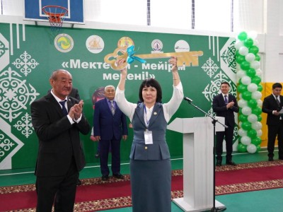 БҚО-ның Ақсай қаласында жаңа мектеп пайдалануға берілді