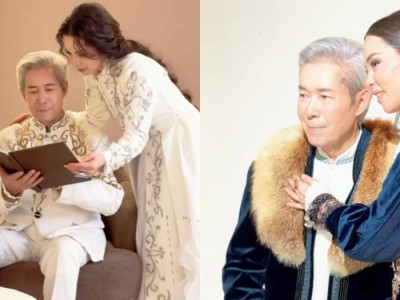 "Өміріме мән берген, сән берген": Нұрғали Нүсіпжанов өзінен 45 жас кіші жары туралы сыр шертті (ФОТО)