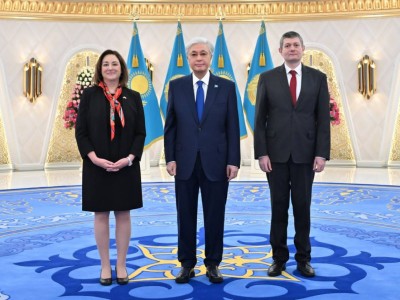 Тоқаев АҚШ пен Болгария елшілерінен сенім грамоталарын қабылдады