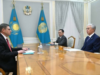 Тоқаев еліміздегі казак ұйымдары қауымдастығының төрағасын қабылдады