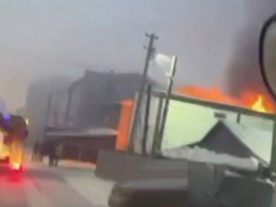 Астанада екі қабатты коттедж бен жиһаз цехын өртенді