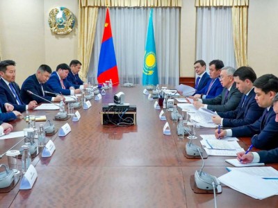 Қазақстан мен Моңғолия тауар айналымын $500 млн-ға арттыруға ниетті