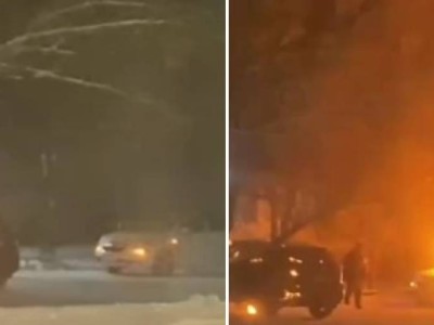 Семейде ер адам екі учаскелік полиция қызметкерінің автокөлігін өртеп жіберді