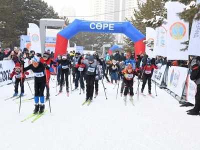 Астанада шаңғыдан ауқымды жарыс өтті