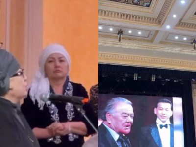 "Жатқан жері жайлы болсын": Мақпал Жүнісова марқұм Асанәлі Әшімовтің қырық күндік асында әсерлі сөзін айтты (ВИДЕО)