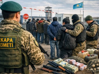 Қаңтарда Қазақстан шекарашылары 2,5 мыңнан астам шетел азаматын ұстады