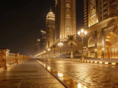 Дубайда әлемдегі алғашқы «алтын көше» салынбақ