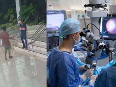 Көзіне ота жасатып шыққан азамат аяқ асты көз жанарынан айрылып қалды (ВИДЕО)