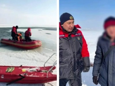 Ерлі-зайыптылар мінген көлік мұз астына түсіп кетті: әйелі қаза тапты