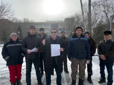 Семей машина жасау зауытының жұмысшылары жұмысқа шығудан бас тартты