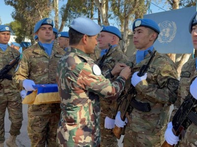 Қазақстан бітімгерлері БҰҰ медальдарымен марапатталды