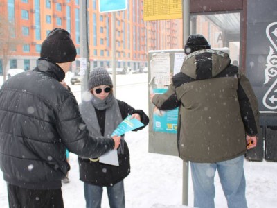 Жалпыұлттық коалиция белсенділері үгіт-насихат жұмыстарын бастады