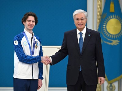 Президент Олимпиада чемпионы Михаил Шайдоровты мемлекеттік наградамен марапаттады