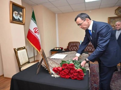 Мәулен Әшімбаев президенттің атынан Иран халқына көңіл айтты