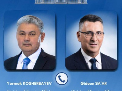 Қазақстан мен Израиль СІМ басшылары ҚР азаматтарын эвакуациялау мәселесін талқылады