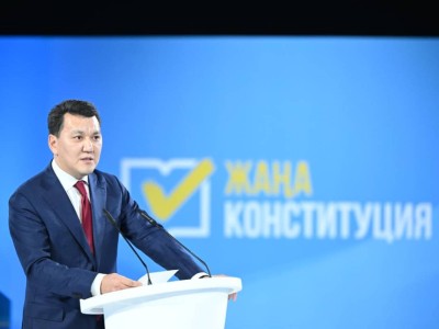 Ерлан Қарин: азаматтар Конституцияны референдумда қолдаса, еліміз жаңа дәуірге аяқ басады